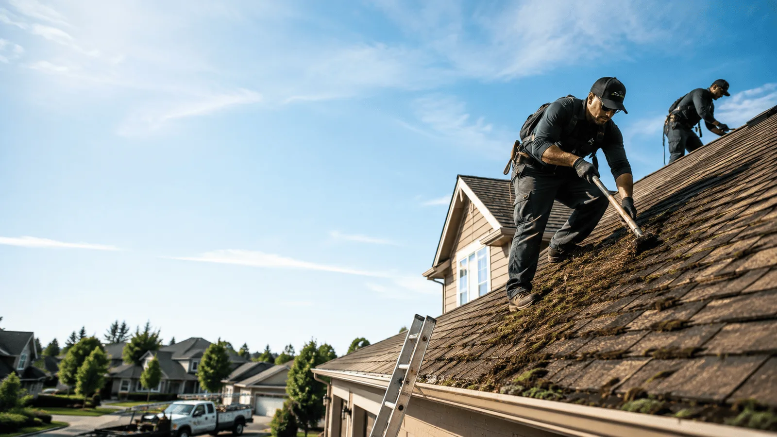 Roof Moss Removal in Funk, NE near me
